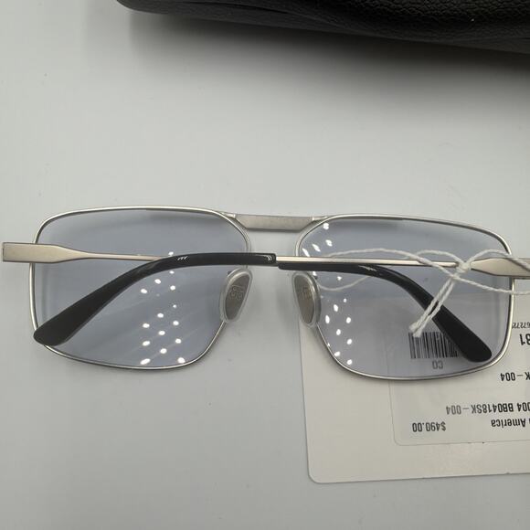 BALENCIAGA NAVIGATOR SUNGLASSES SILVER
